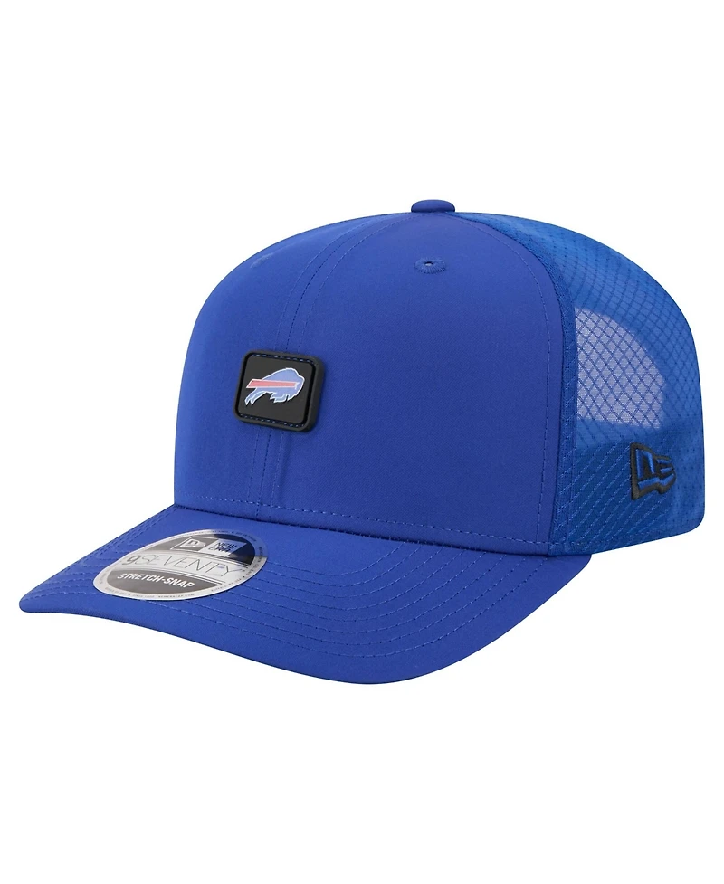 New Era Men's Royal Buffalo Bills Micro Badge 9SEVENTY Adjustable Hat
