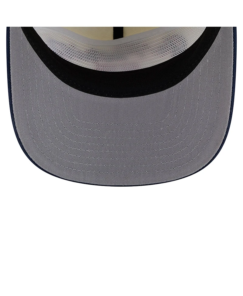 New Era Men's Cream New England Patriots Script 19TWENTY Adjustable Hat