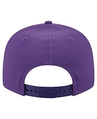 New Era Men's Purple Minnesota Vikings Core Team Script 9FIFTY Snapback Hat