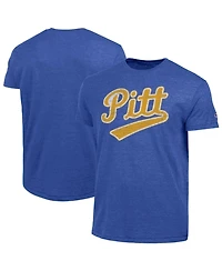Champion Men's Royal Pitt Panthers Vintage Triumph Tri-Blend T-Shirt