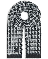 Calvin Klein Women's Grid Knit Everyday Scarf