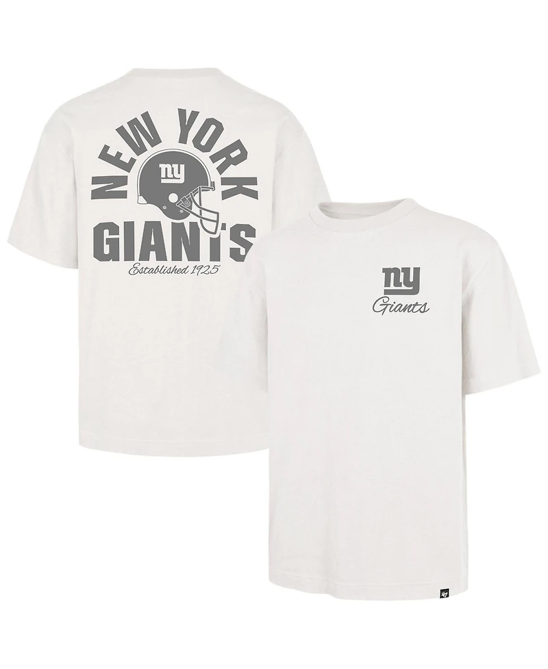 47 Brand Men's Off White New York Giants Photon Dust Foundation T-Shirt