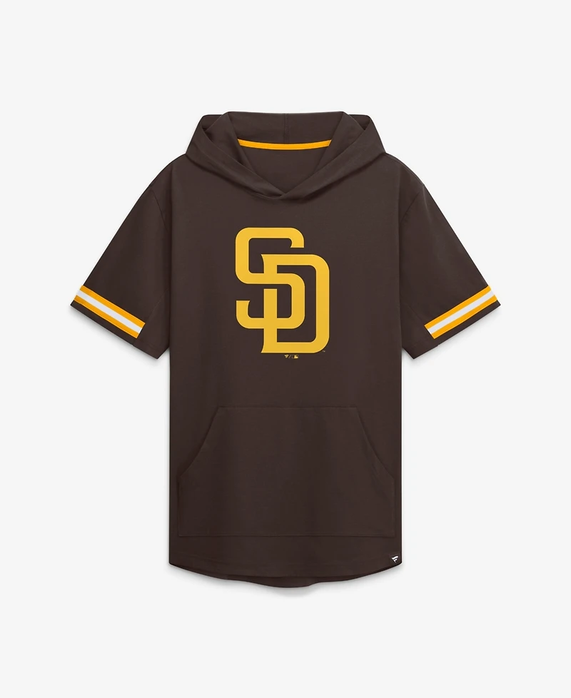 Fanatics Men's Brown San Diego Padres Optimal Play Hooded T-Shirt