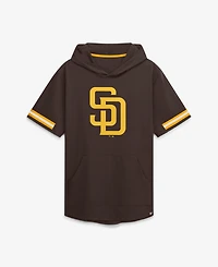 Fanatics Men's Brown San Diego Padres Optimal Play Hooded T-Shirt