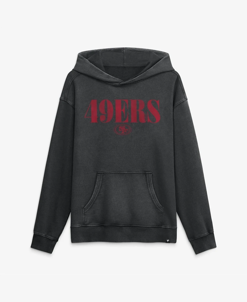 Fanatics Men's Black San Francisco 49ers Relaxed Intense Rivalry French Terry Hoodie