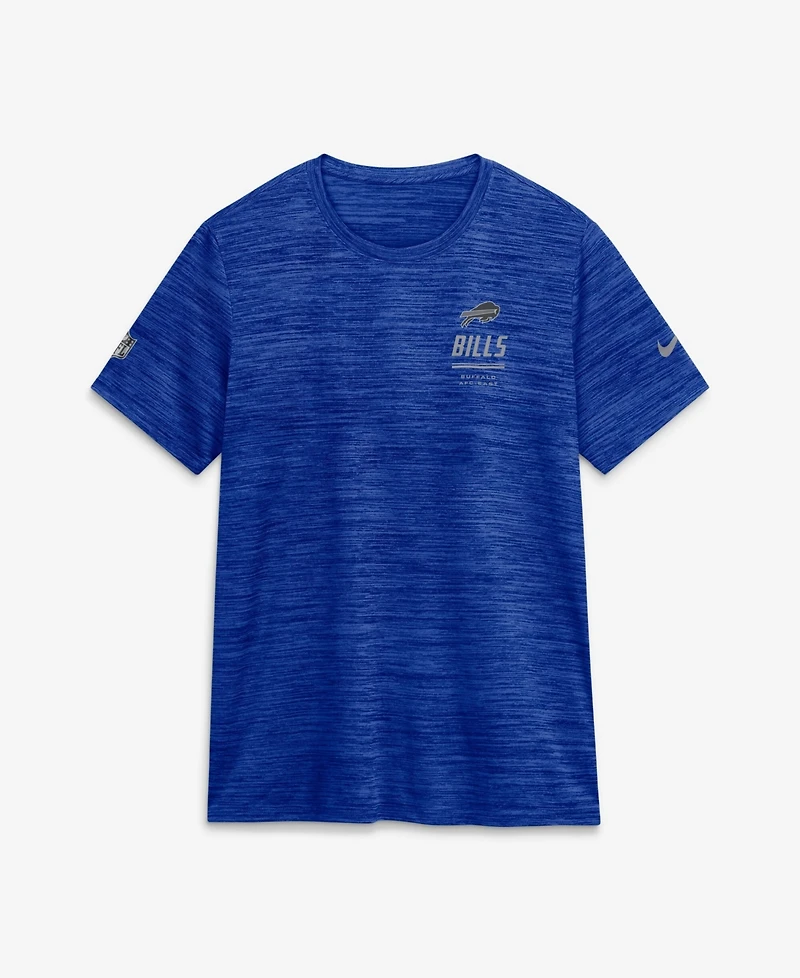Nike Women's Royal Buffalo Bills Sideline Velocity Dri-fit T-Shirt
