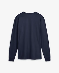 Jordan Men's Navy North Carolina Tar Heels 2026 Sideline Dri-fit Long Sleeve T-Shirt