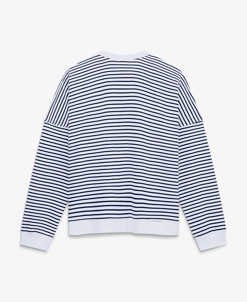 Fanatics Women's Seattle Seahawks Striped Oversized Sweatshirt