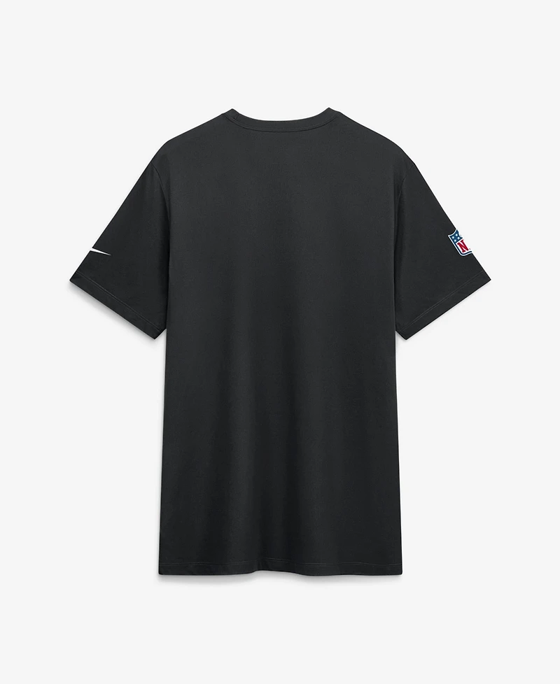 Nike Men's Black Baltimore Ravens Alt Legend Small Logo Dri-fit T-Shirt