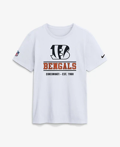 Nike Men's White Cincinnati Bengals Sideline Alternate Final Sprint Dri-fit T-Shirt