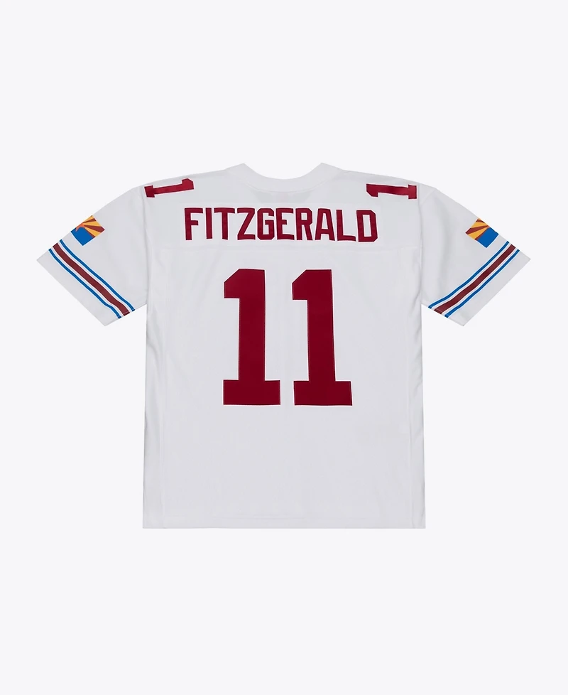 Mitchell & Ness Men's Larry Fitzgerald White Arizona Cardinals 2004 Legacy Replica Player Jersey