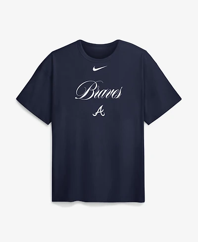 Nike Men's Navy Atlanta Braves 4x Champions Rings Local Max90 T-Shirt