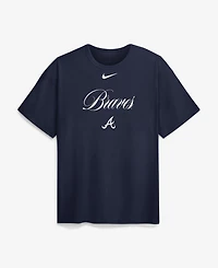 Nike Men's Navy Atlanta Braves 4x Champions Rings Local Max90 T-Shirt