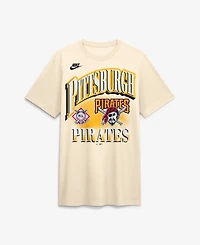 Nike Men's Natural Pittsburgh Pirates Vintage Tri-Blend T-Shirt