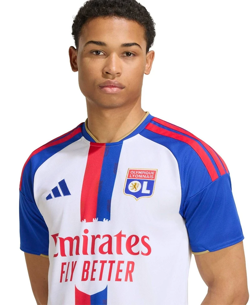 Adidas Men's White Olympique Lyonnais Home 2026/27 Replica Jersey