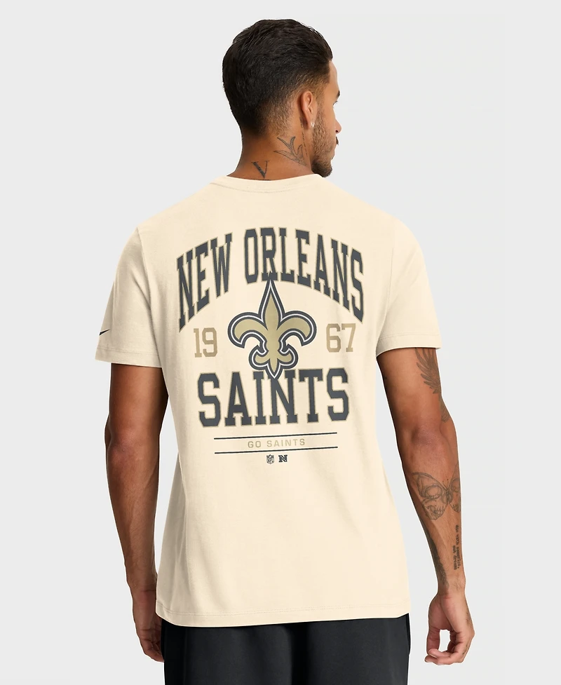Nike Men's Natural New Orleans Saints Freestyle Essential T-Shirt