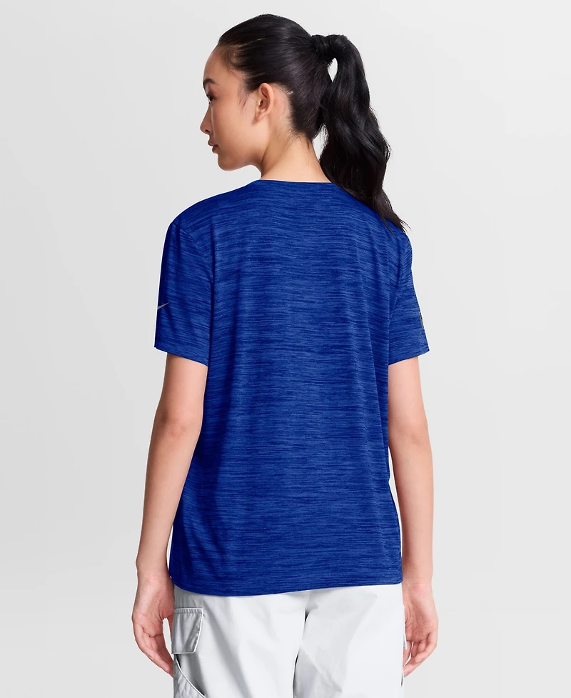Nike Women's Royal Buffalo Bills Sideline Velocity Dri-fit T-Shirt