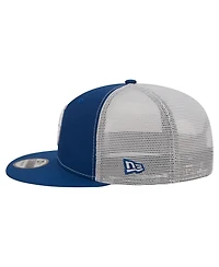 New Era Men's Royal Indianapolis Colts Core Team 9FIFTY Trucker Snapback Hat
