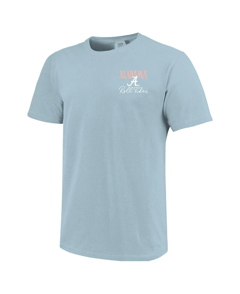 Image One Women's Alabama Crimson Tide Americana Screen-Print Graphic T-Shirt