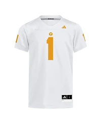 Adidas Big Boys and Girls 1 White Tennessee Volunteers Replica Football Jersey