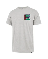 47 Brand Men's Gray New England Patriots Chrome Plate Franklin T-Shirt