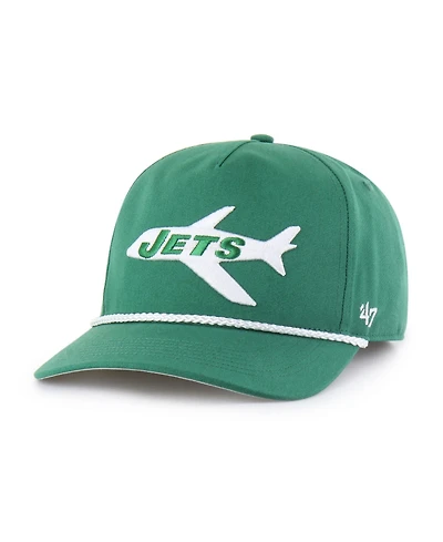 47 Brand Men's Green New York Jets Rope Hitch Adjustable Hat