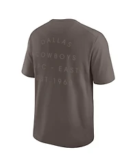 Nike Men's Brown Dallas Cowboys Last Resort Dri-fit T-Shirt