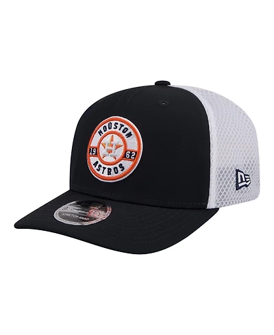 New Era Men's Navy Houston Astros Active 9SEVENTY Adjustable Trucker Hat
