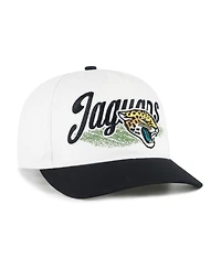 '47 Brand Men's Cream Jacksonville Jaguars Enfield Hitch Adjustable Hat