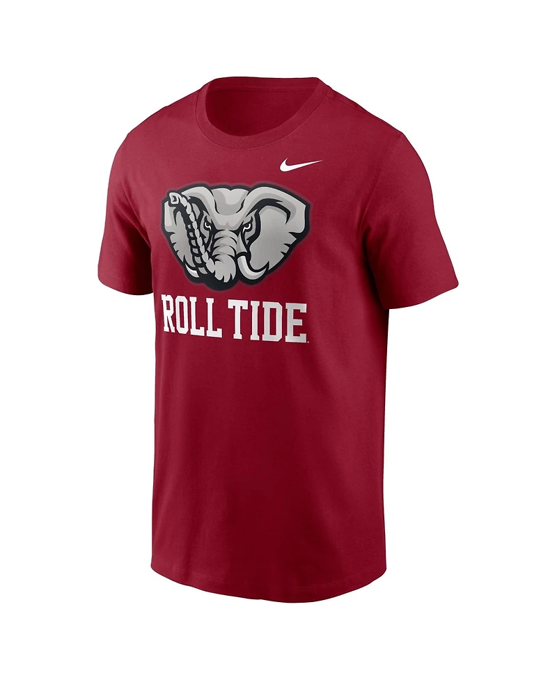 Nike Men's Crimson Alabama Tide Primetime Logo Mantra T-Shirt