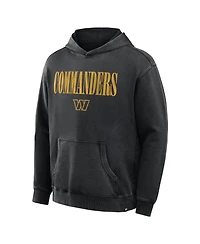 Fanatics Men's Black Washington Commanders Relaxed Intense Rivalry French Terry Hoodie
