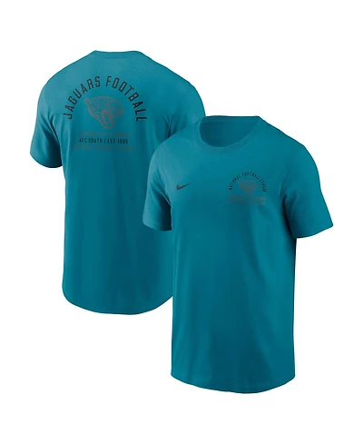 Nike Men's Teal Jacksonville Jaguars Split Logo T-Shirt