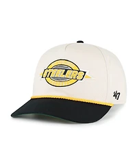 '47 Brand Men's Natural Pittsburgh Steelers Frame Out Two Tone Hitch Adjustable Hat