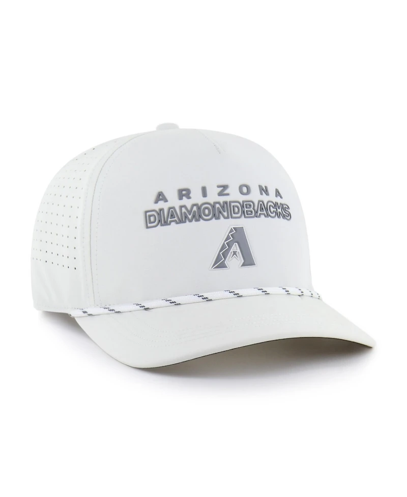 47 Brand Men's White Arizona Diamondbacks Forward Vault Hitch Adjustable Hat