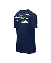 New Era Men's Navy Houston Astros Mlb x Simpsons 2026 Collab Clouds T-Shirt