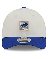New Era Men's Cream/Royal Buffalo Bills 2026 Nfl Training Camp 9FORTY Adjustable Hat