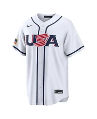 Nike Men's Roman Anthony White Usa Baseball 2026 World Classic Home Stadium Jersey