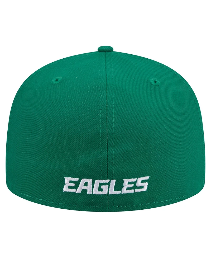 New Era Men's Kelly Green Philadelphia Eagles 59FIFTY Fitted Hat