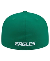 New Era Men's Kelly Green Philadelphia Eagles 59FIFTY Fitted Hat
