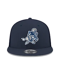 New Era Men's Navy Dallas Cowboys Core Team 9FIFTY Trucker Snapback Hat