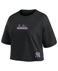 Fanatics Women's New York Yankees Aaron Judge Cropped T-Shirt