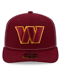 New Era Men's Burgundy Washington Commanders 9SEVENTY Trucker Adjustable Hat
