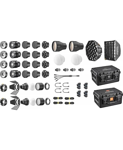 Godox MS60R Knowled Rgb Led Light (4-Light Kit)
