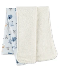Huggies Baby Boys' Allover Animal Graphic Printed Blanket
