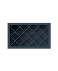 Boyel Living Wine Rack Wall Cabinet, Ready to Assemble Kitchen Cabinets Solid Wood Frame Storage Cabinet