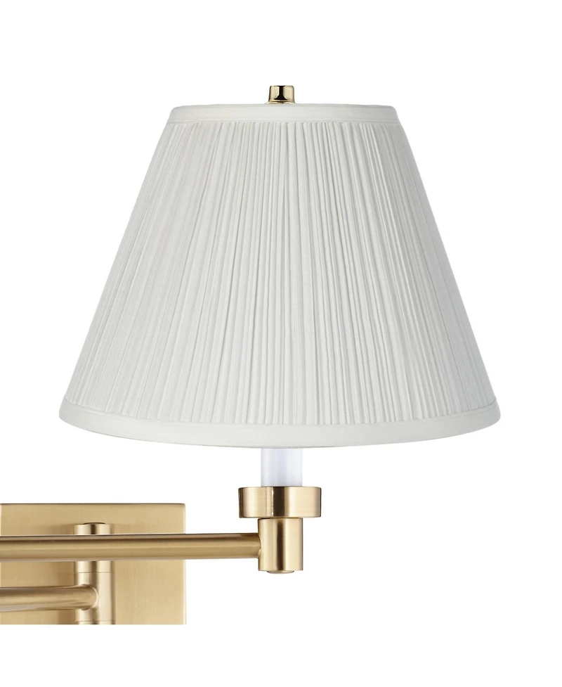 Barnes and Ivy Alta Plug-In Swing Arm Wall Lamp