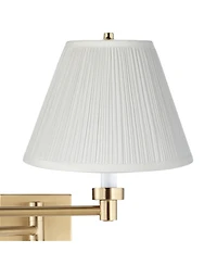Barnes and Ivy Alta Plug-In Swing Arm Wall Lamp