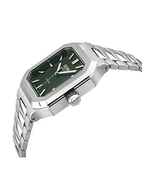 Gevril Men's Swiss Made Grand Concourse Swiss Automatic Silver Stainless Steel Bracelet Watch