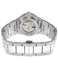 Gevril Men's Swiss Made Belmont Swiss Automatic Silver Stainless Steel Bracelet Watch