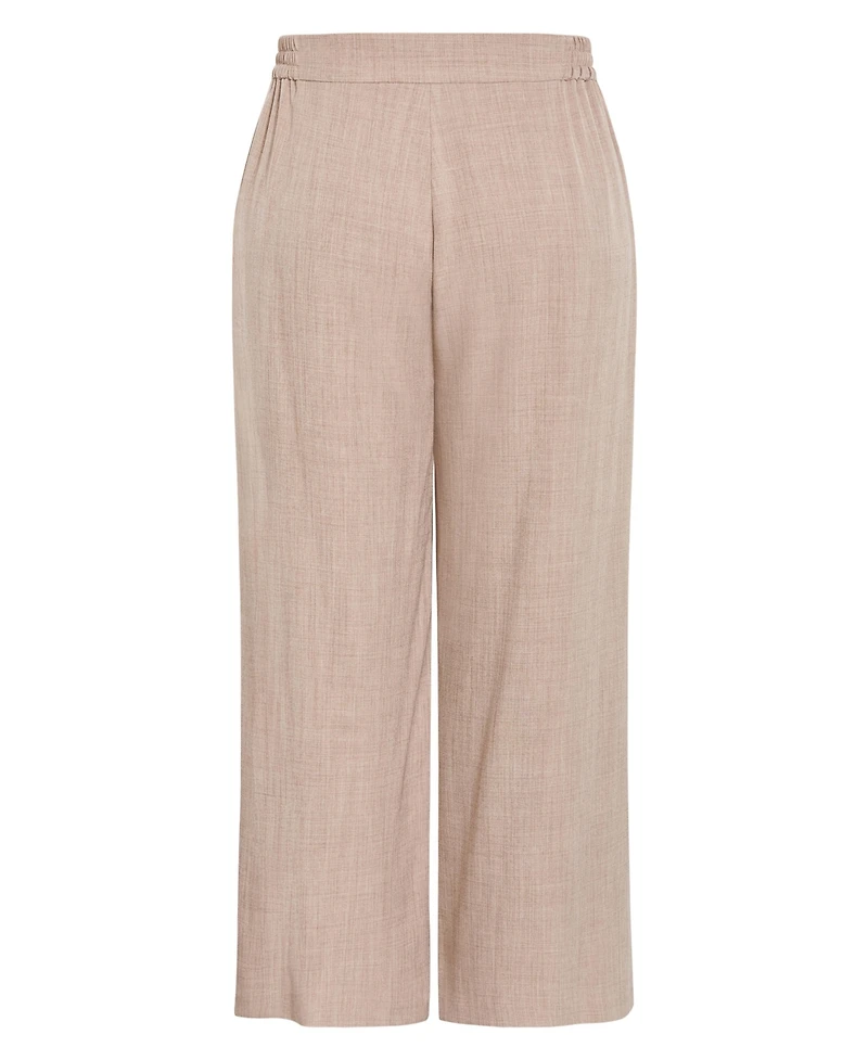 City Chic Plus Luci Wide Leg Pant